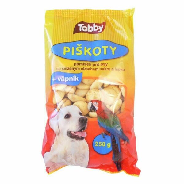 Pochoutka Piškoty TOBBY 250 g porovnat ceny