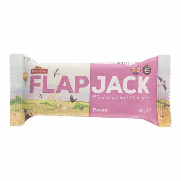 WHOLEBAKE Flapjack ovesný pekan bezlepkový 80 g porovnat ceny