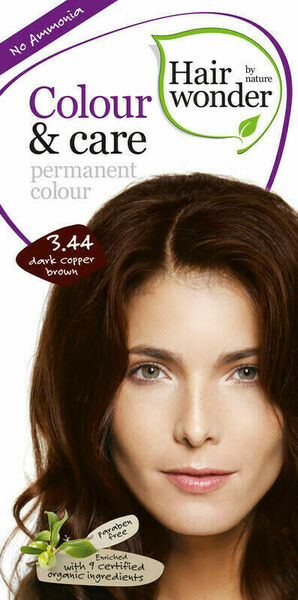 Hairwonder Přírodní dlouhotrvající barva tmavě měděná hnědá 3.44 100ml porovnat ceny