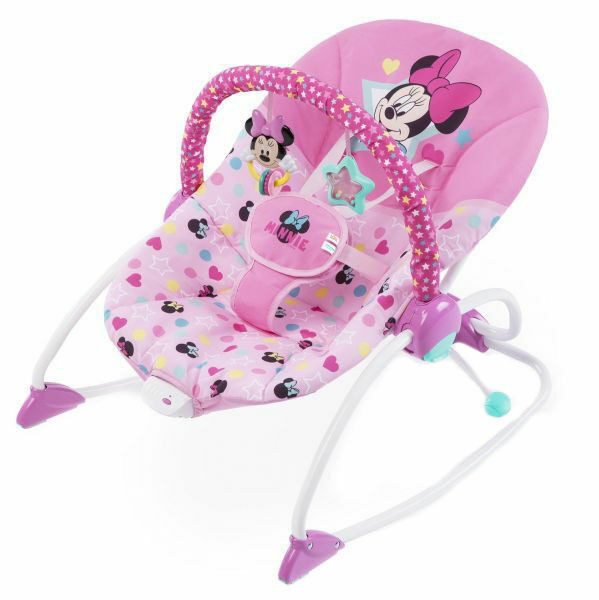 Disney Baby Houpátko vibrující Minnie Mouse Stars&Smiles Baby 0m+, do 18kg, 2019 porovnat ceny