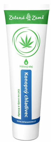 Zelená země Konopný chladivec chladivé konopné mazání 100ml porovnat ceny