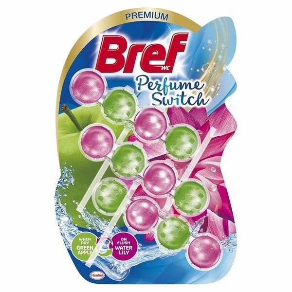 Bref Perfume Switch WC Blok Jablko&Leknín 3x50g porovnat ceny