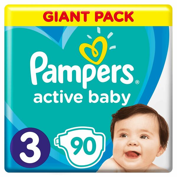 Pampers Active Baby S3 90ks,6-10kg porovnat ceny