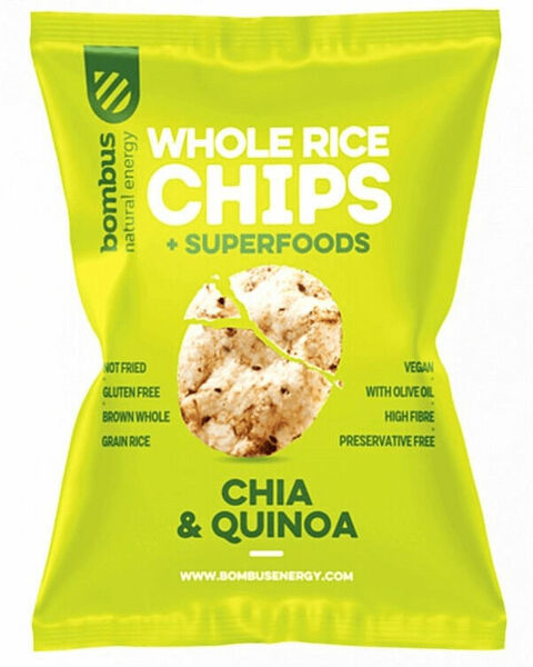 Bombus Rice chips chia/quinoa 60g porovnat ceny