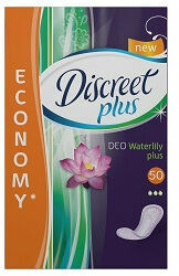 Discreet intimky Waterlily Plus 50ks porovnat ceny