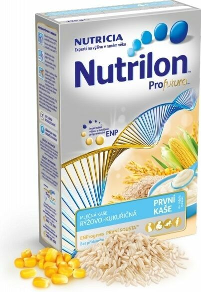 Nutrilon Profutura mléčná kaše rýžovo-kukuřičná 225g 4M porovnat ceny