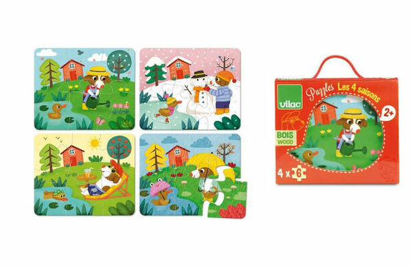 Vilac Dřevěné puzzle 4 období porovnat ceny