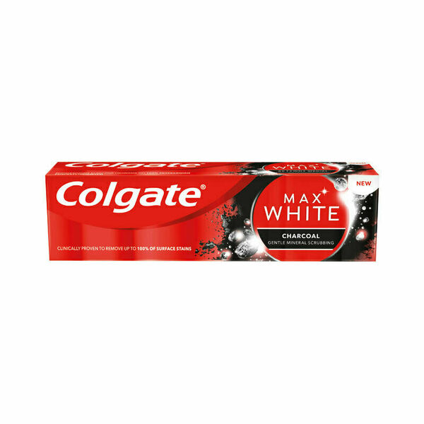 Colgate Zubní pasta Max White Charcoal 75ml 3 kusy porovnat ceny