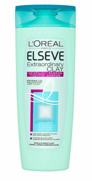 Elseve Extraordinary Clay šampon pro rychle se mastící vlasy 400ml porovnat ceny