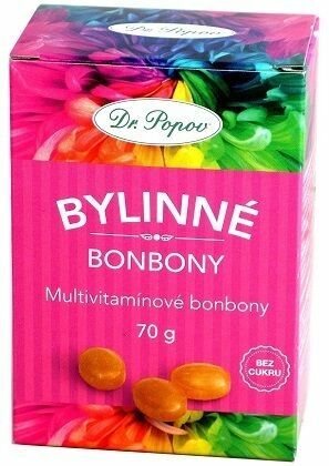 Dr.Popov Bonbony Multivitamín 70g porovnat ceny