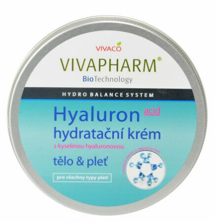 Vivaco Intenzivní pleťový krém s kyselinou hyaluronovou 200ml porovnat ceny