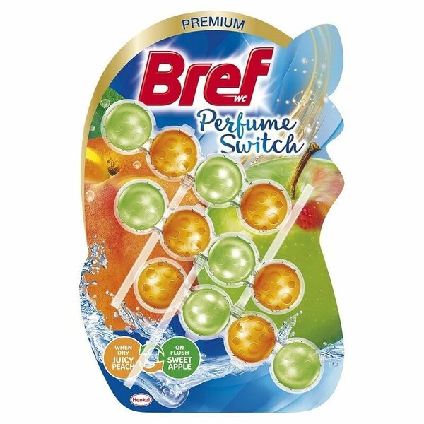 Bref Perfume Switch WC Blok Jablko&Broskev 3x50g porovnat ceny