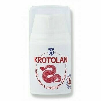 Krotolan hadí krém s hřejivým účinkem 50ml porovnat ceny