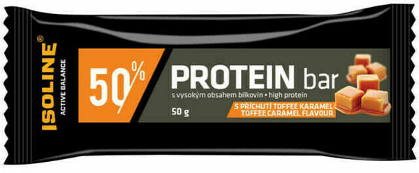 Isoline PROTEIN BAR 50% Karamel 50g porovnat ceny
