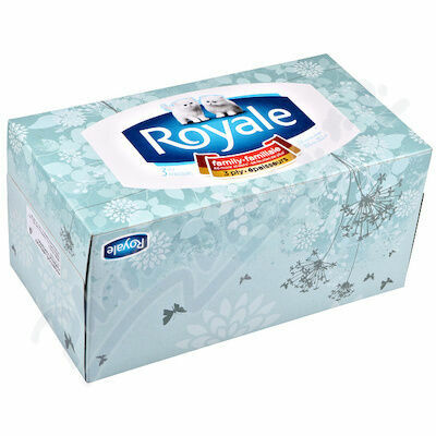 Kapesník papírový Royale box 154ks 3 vrstvý porovnat ceny