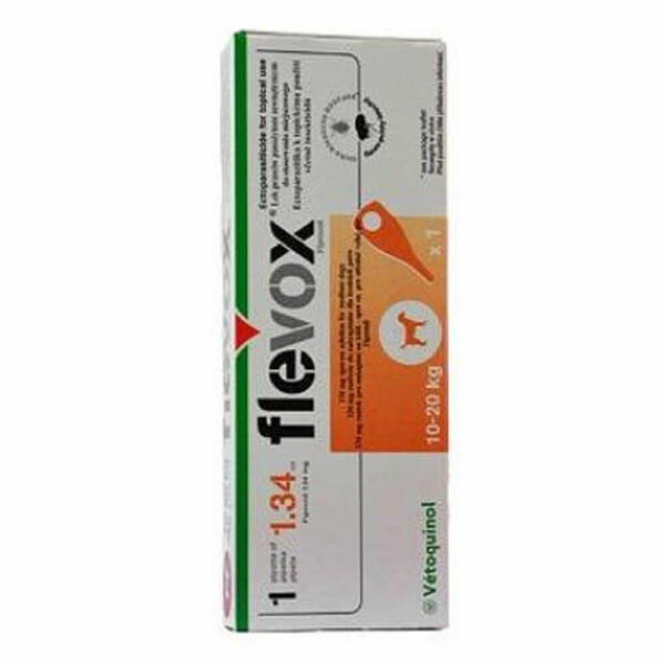 VÉTOQUINOL FLEVOX Spot-On Dog M 134 mg roztok 1x1,34 ml porovnat ceny