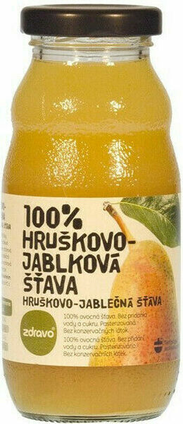 ZDRAVO Šťáva 100% hruškovo-jablková 200ml porovnat ceny