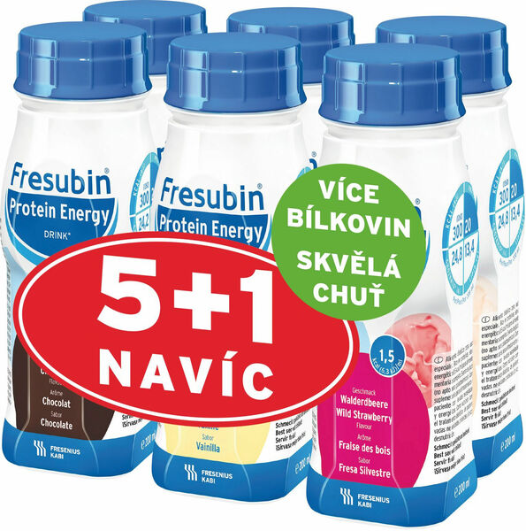 Fresubin Protein Energy Drink balíček 5+1 ks porovnání ceny