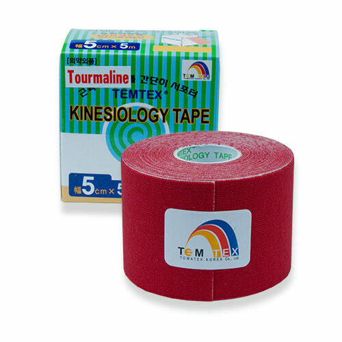 Tejp. TEMTEX kinesio tape Tourmaline červená 5cmx5m porovnat ceny