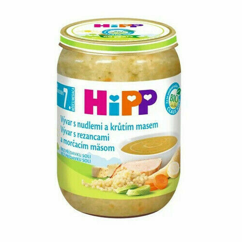 HiPP POLÉVKY BIO Vývar s nudl. a krůtím m. 190g C-81 porovnat ceny