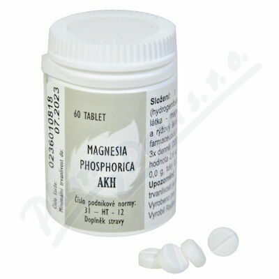 Magnesia phosphorica AKH por.tbl.60 porovnat ceny