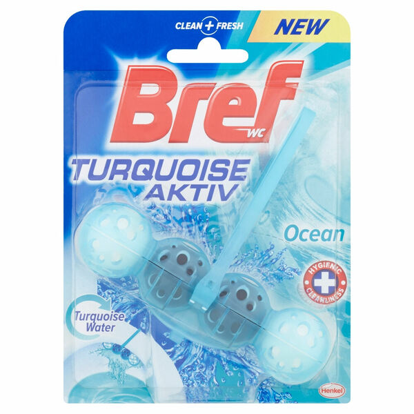BREF Turquoise Aktiv Ocean tuhý WC blok 50 g porovnat ceny