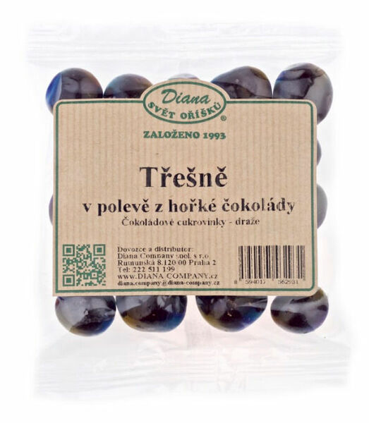 Diana Company Třešně v polevě z hořké čokolády 100g porovnat ceny