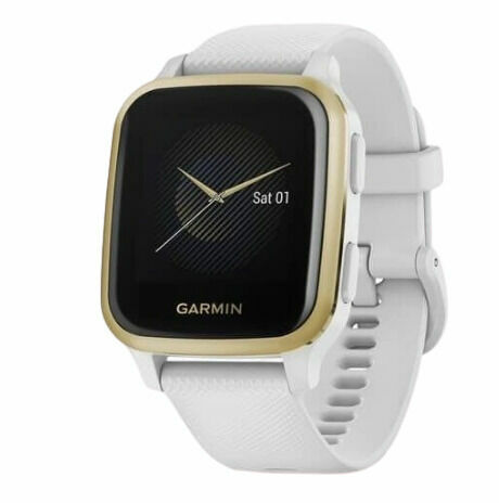 Garmin Venu Sq, LightGold/White Band porovnat ceny