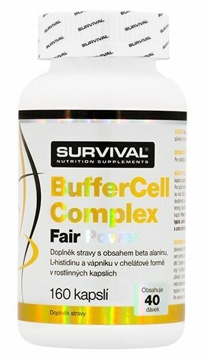 Survival Nutrition BufferCell Complex Fair Power 160 kapslí porovnat ceny