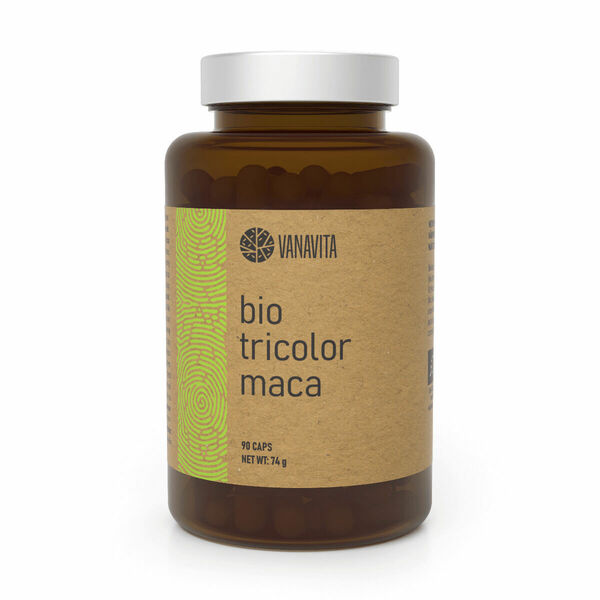 VanaVita Bio Tricolor Maca 90 kapslí porovnat ceny