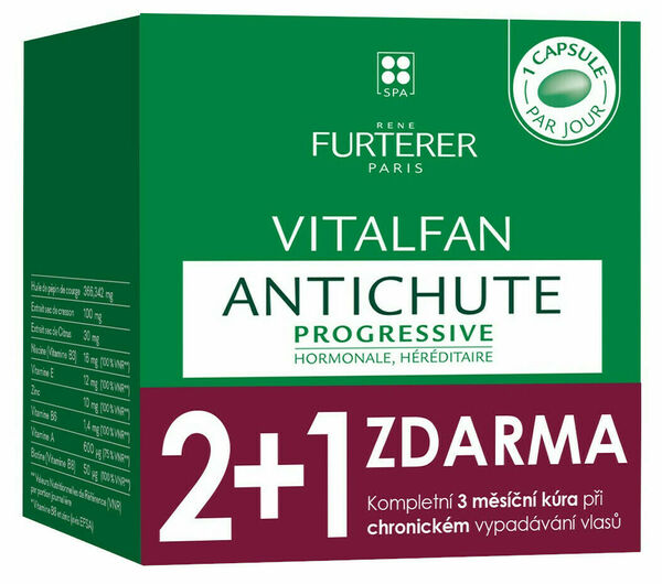 René Furterer Vitalfan Chronické vypadávání vlasů 90 tobolek porovnat ceny