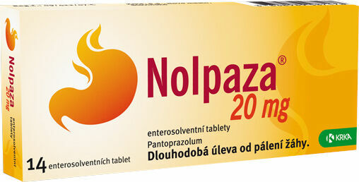 Nolpaza 20 mg perorální tablety Enterosolventní měkká 14x20mg porovnat ceny