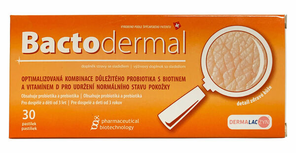 Bactodermal 30 pastilek porovnat ceny