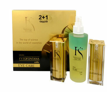 Fytofontana FS Eye Care gift sets sérum na oční okolí 15ml + sérum proti očním váčkům 15ml + dvoufázový odličovač 125ml porovnat ceny