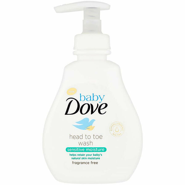 DOVE Baby Sensitive Moisture Mycí gel na celé tělo i vlásky 200 ml porovnat ceny