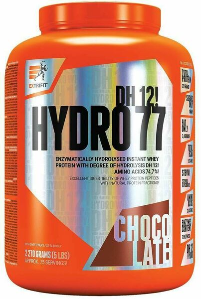 II. jakost Extrifit Hydro 77 DH 12 2,27kg čokoláda porovnat ceny