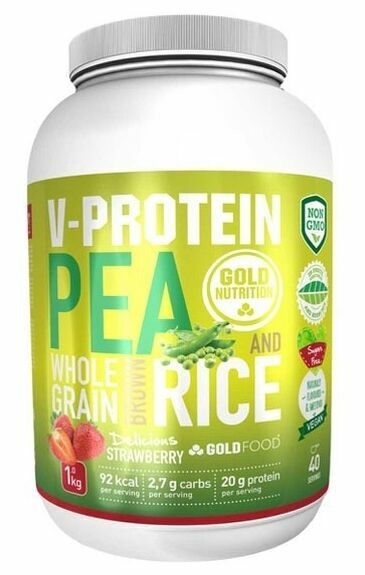 GoldNutrition V-Protein jahoda 1000g porovnat ceny