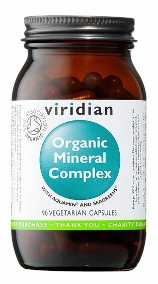 Viridian Mineral Complex Organic (Komplex minerálů Bio) 90 kapslí porovnat ceny