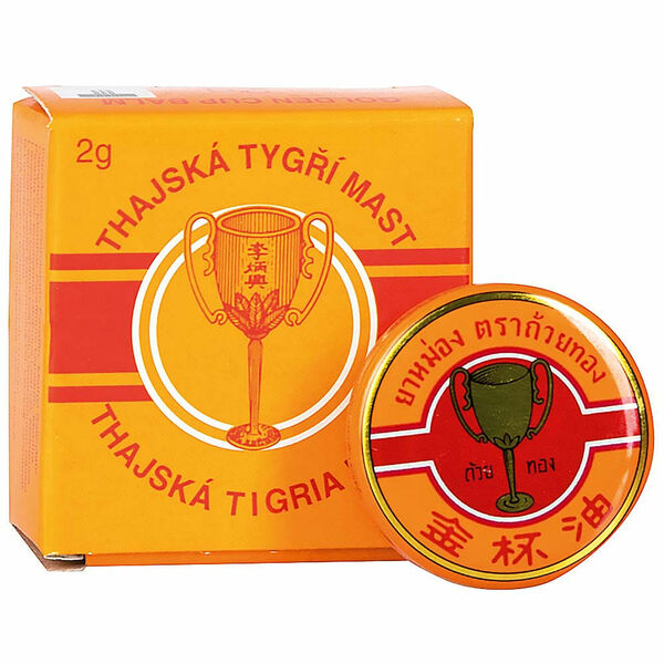 Thajská tygří mast Golden Cup balm 2 g porovnat ceny