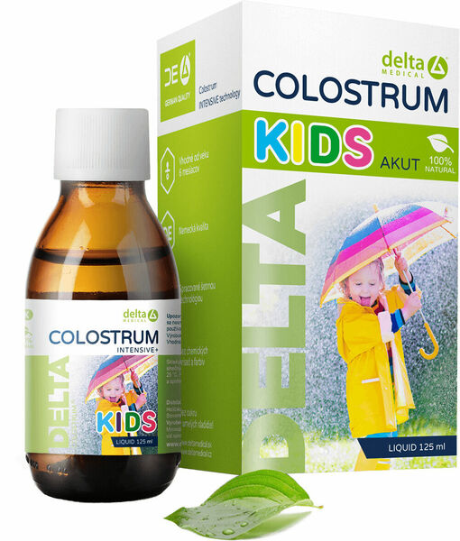 DELTA COLOSTRUM® KIDS Natural 100% Tekuté 125ml porovnat ceny