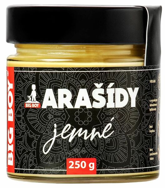 BIG BOY Arašídový krém jemný 250 porovnat ceny