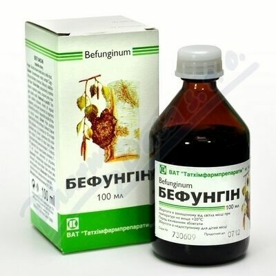 Befungin extrakt z čagy 100ml porovnat ceny