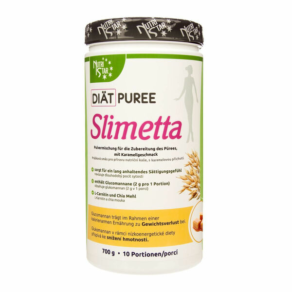 Nutristar Diät Puree SLIMETTA kaše 700 g karamel porovnat ceny