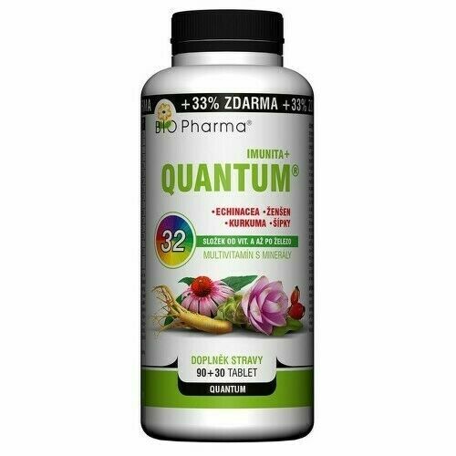 QUANTUM Imunita+ 32 složek tbl.90+30 BIO-Pharma porovnat ceny