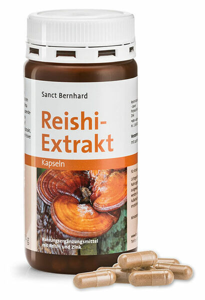Sanct Bernhard Reishi Extrakt 120 kapslí porovnat ceny