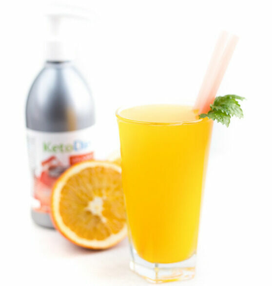 KetoDiet Sirup bez cukru s příchutí orange 500ml porovnat ceny