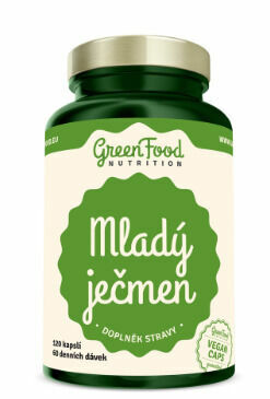 GreenFood Nutrition Mladý ječmen 120cps porovnat ceny