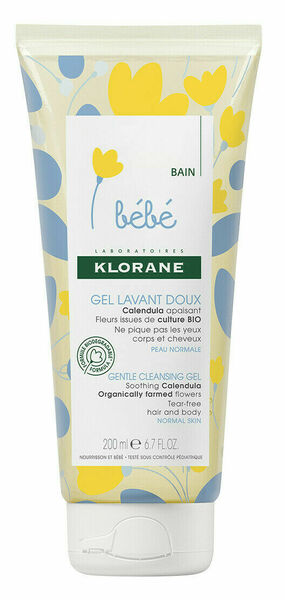KLORANE BEBE Jemný mycí gel 200ml porovnat ceny