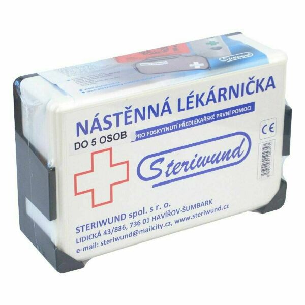 Lékárnička nástěnná plastová do 5 osob Steriwund porovnat ceny