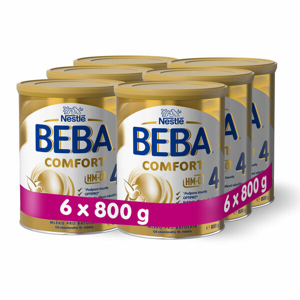BEBA Comfort 4 6x800 g porovnat ceny